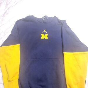 Jordan Blue and Yellow Hoodie